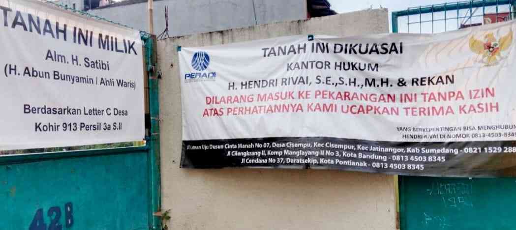 Bantu Hak Waris, FWJI DPD Jabar Dikriminalisasi Oknum Polda Jabar